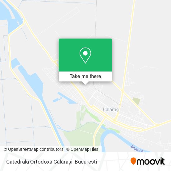 Catedrala Ortodoxă Călărași map