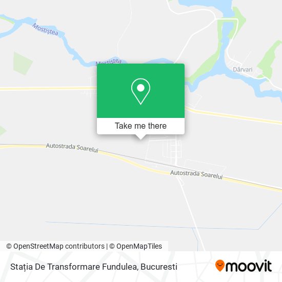 Stația De Transformare Fundulea map