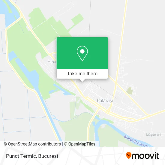Punct Termic map