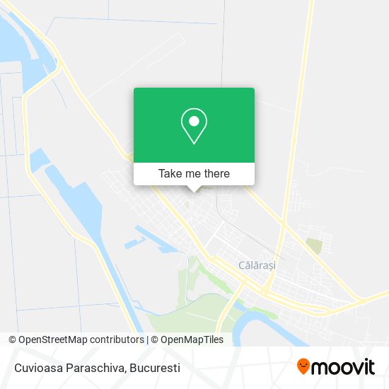Cuvioasa Paraschiva map