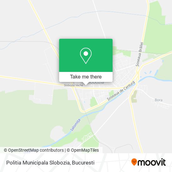 Politia Municipala Slobozia map
