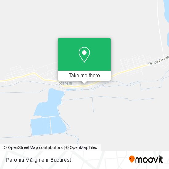 Parohia Mărgineni map
