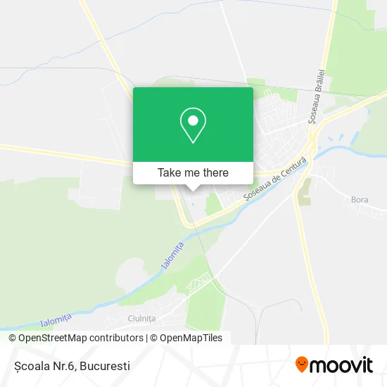 Școala Nr.6 map