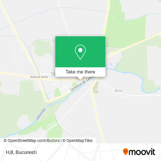 H,B map