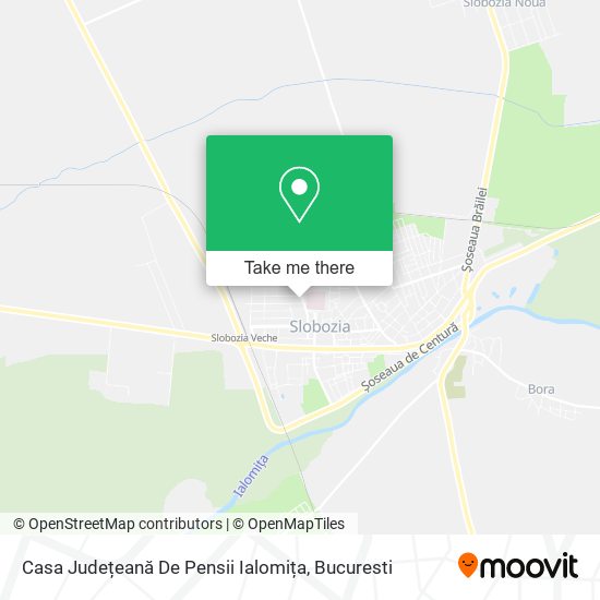 Casa Județeană De Pensii Ialomița map