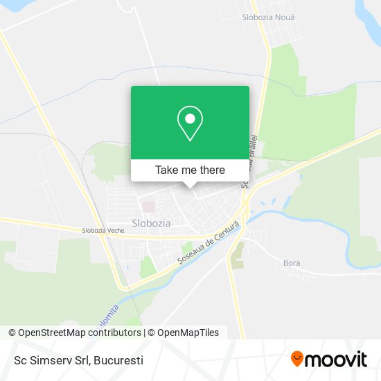 Sc Simserv Srl map