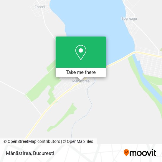Mânăstirea map
