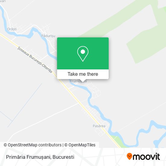 Primăria Frumușani map