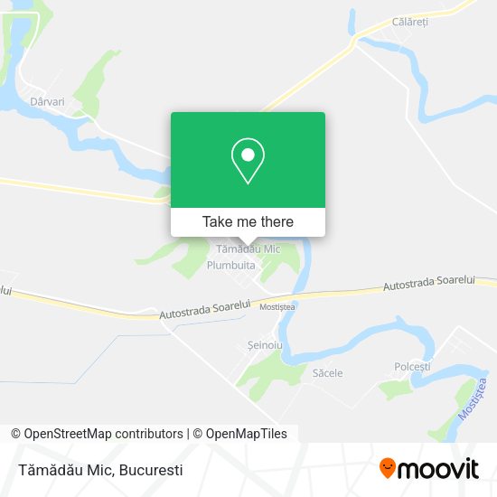 Tămădău Mic map