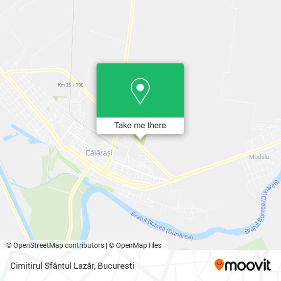 Cimitirul Sfântul Lazăr map