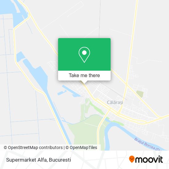 Supermarket Alfa map