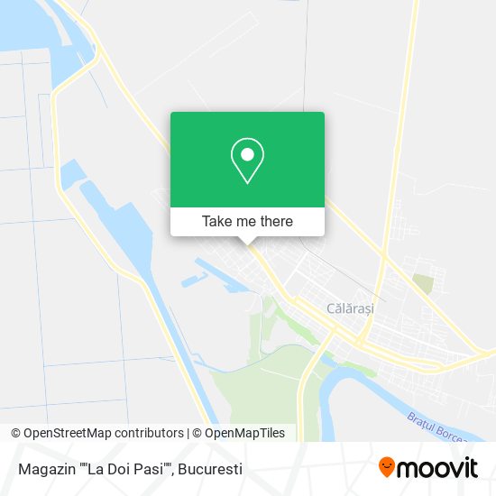 Magazin ""La Doi Pasi"" map