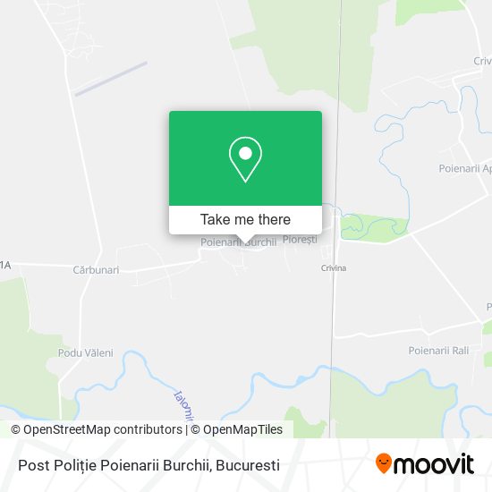 Post Poliție Poienarii Burchii map