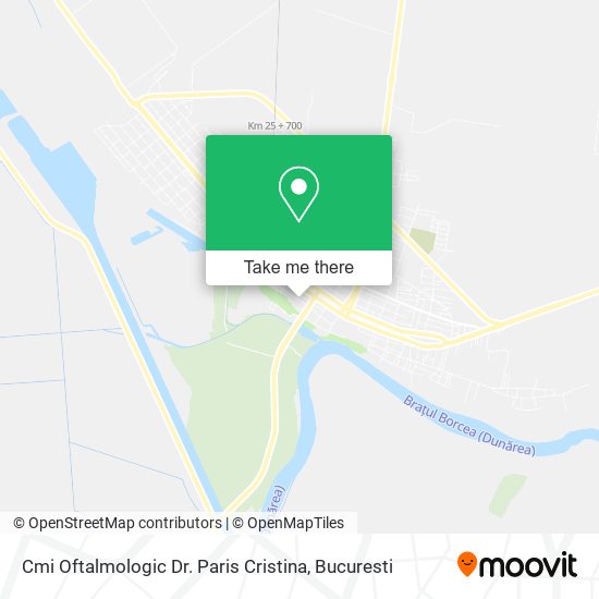 Cmi Oftalmologic Dr. Paris Cristina map