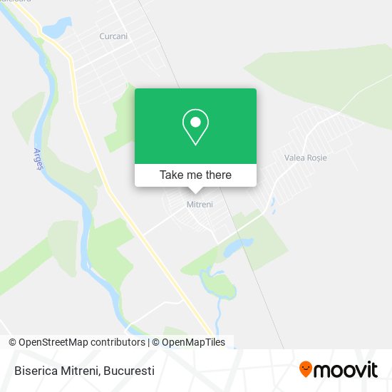 Biserica Mitreni map