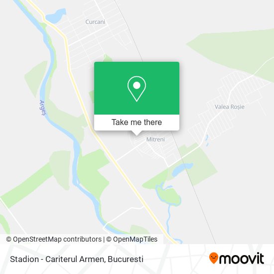 Stadion - Cariterul Armen map