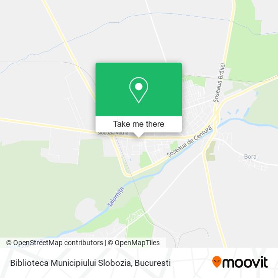 Biblioteca Municipiului Slobozia map