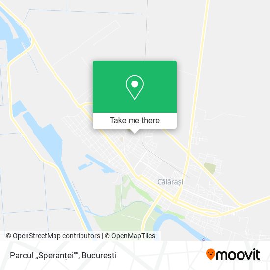 Parcul ,,Speranței"" map