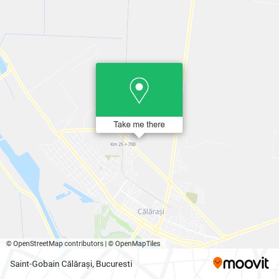 Saint-Gobain Călărași map