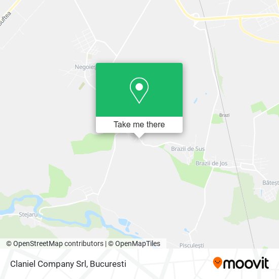 Claniel Company Srl map