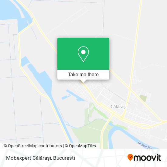 Mobexpert Călărași map