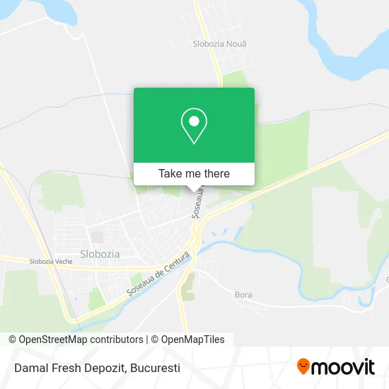 Damal Fresh Depozit map