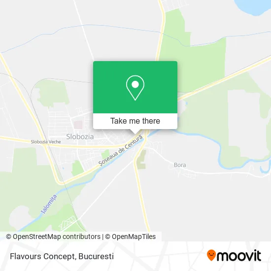 Flavours Concept map