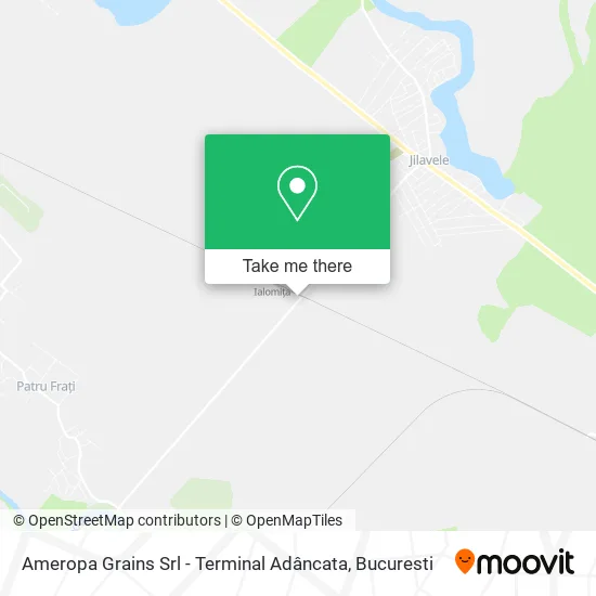 Ameropa Grains Srl - Terminal Adâncata map