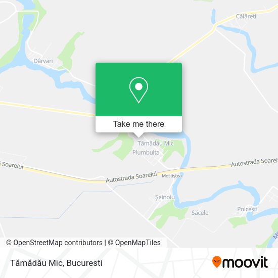 Tămădău Mic map