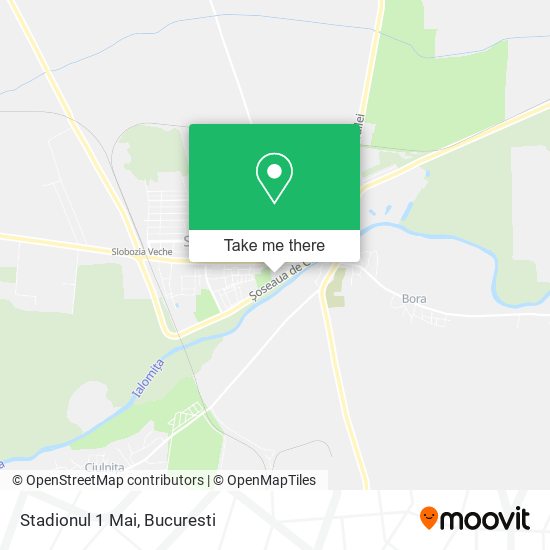 Stadionul 1 Mai map