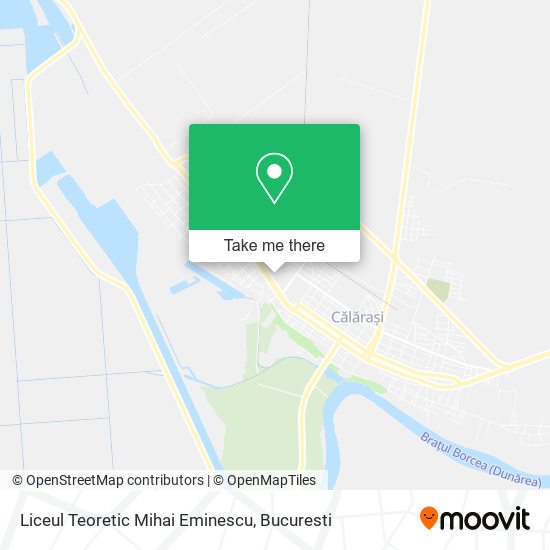 Liceul Teoretic Mihai Eminescu map