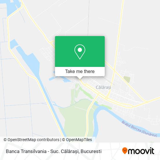 Banca Transilvania - Suc. Călărași map