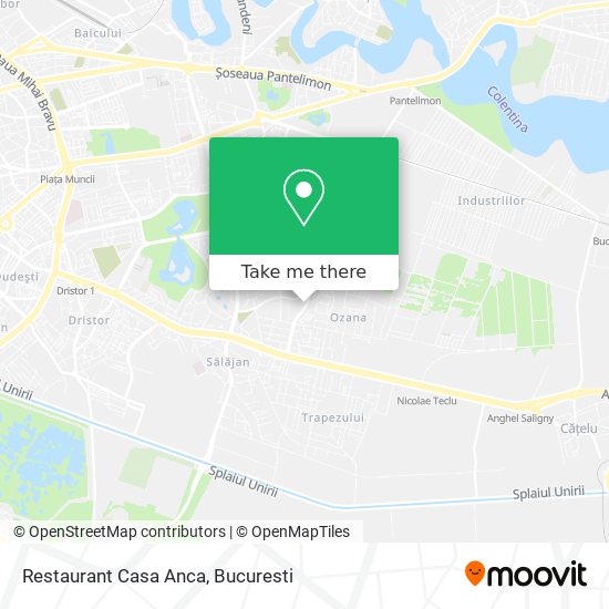 Restaurant Casa Anca map