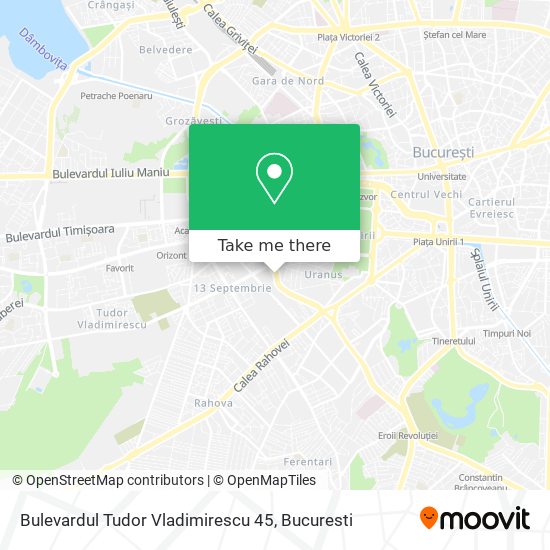 Bulevardul Tudor Vladimirescu 45 map