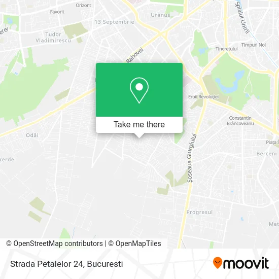 Strada Petalelor 24 map