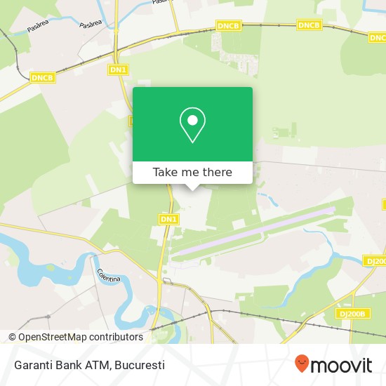 Garanti Bank ATM map