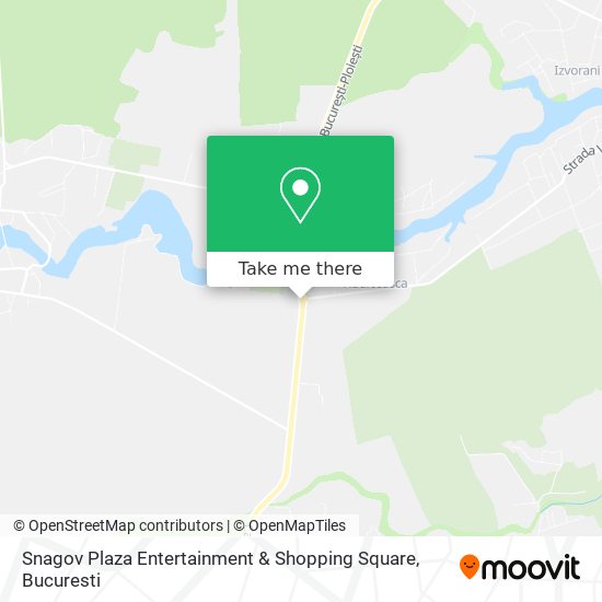 Snagov Plaza Entertainment & Shopping Square map