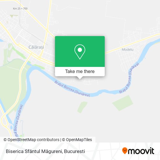 Biserica Sfântul Măgureni map