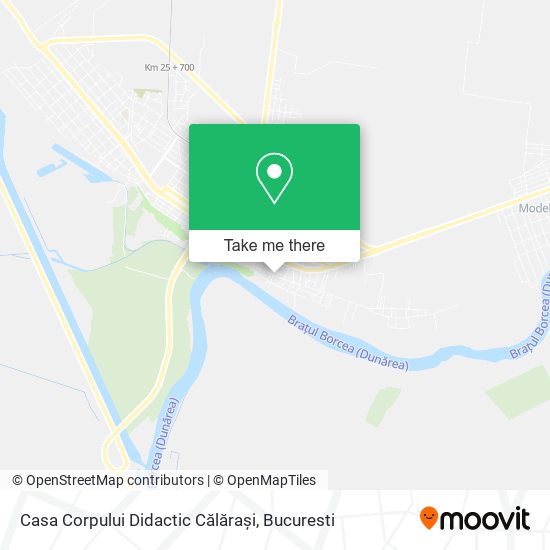 Casa Corpului Didactic Călărași map
