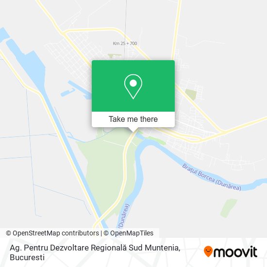 Ag. Pentru Dezvoltare Regională Sud Muntenia map