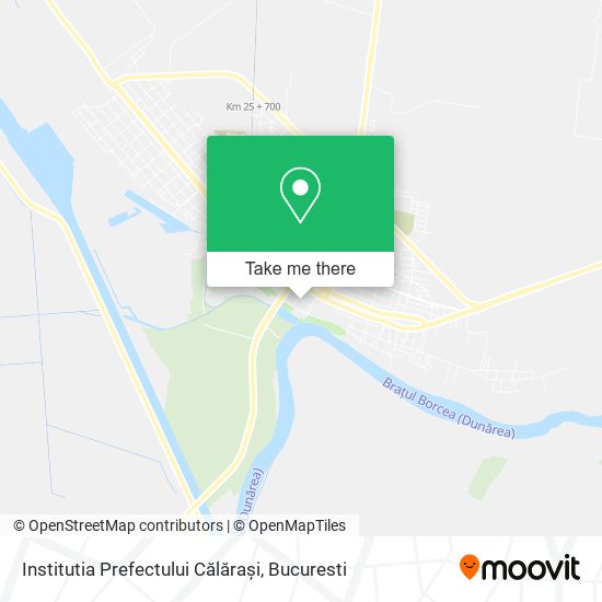 Institutia Prefectului Călărași map