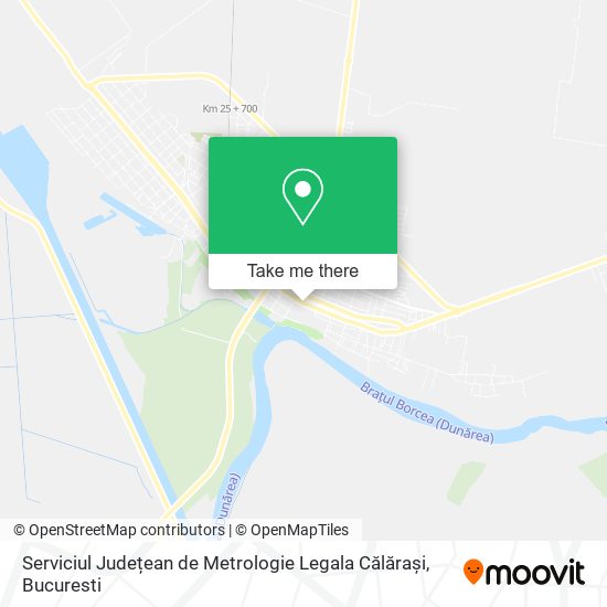 Serviciul Județean de Metrologie Legala Călărași map