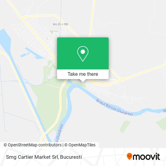 Smg Cartier Market Srl map