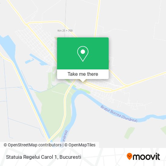 Statuia Regelui Carol 1 map