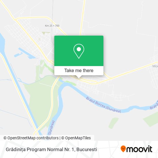 Grădinița Program Normal Nr. 1 map