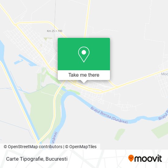 Carte Tipografie map