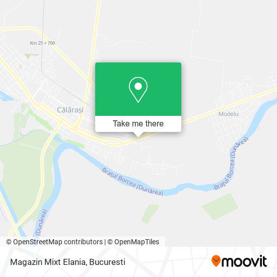 Magazin Mixt Elania map