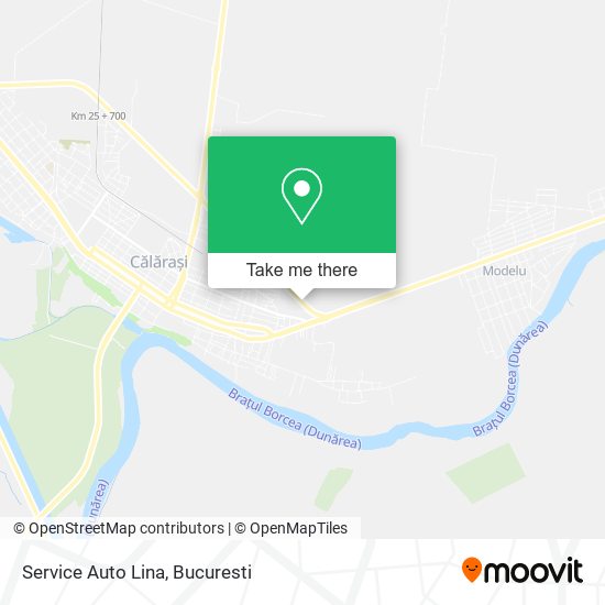Service Auto Lina map