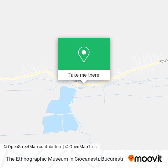 The Ethnographic Museum in Ciocanesti map