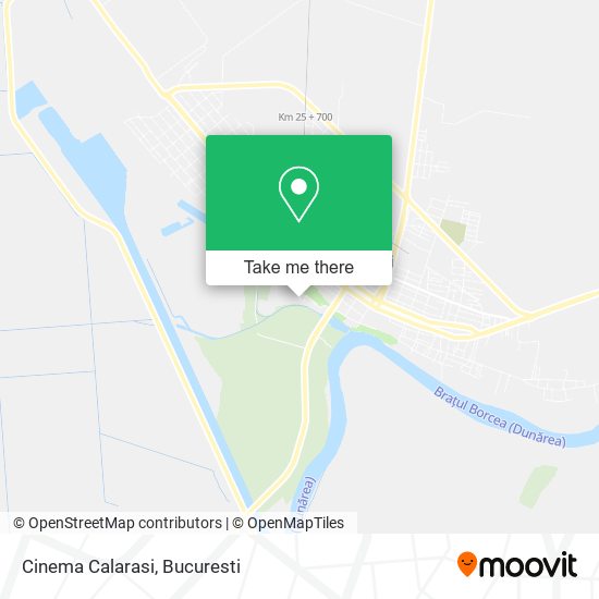Cinema Calarasi map